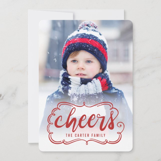 Scrolling Cheers Cartes photos de vacances (Devant)