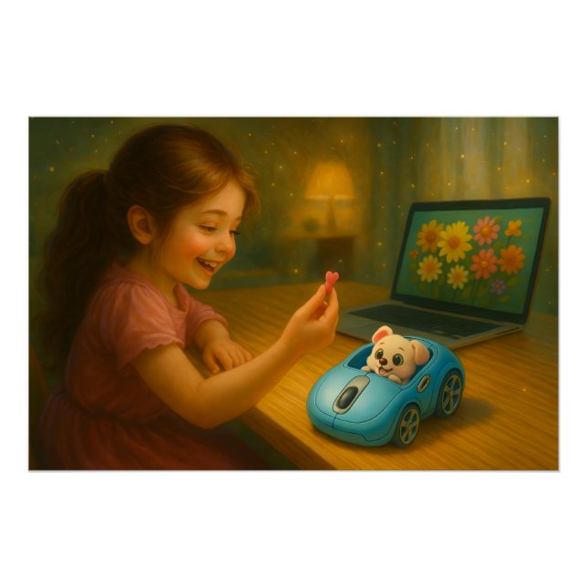 Scrolling Fairytale. Poster (Front)