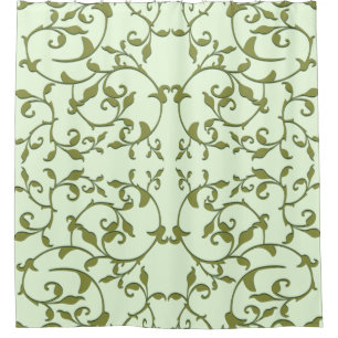 Scrolling Olive Leaves