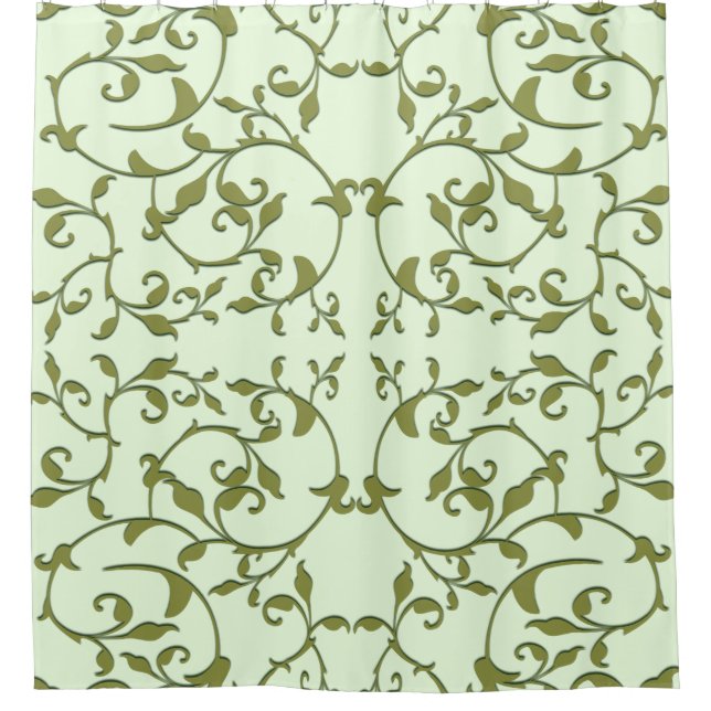Scrolling Olive Leaves (Front)