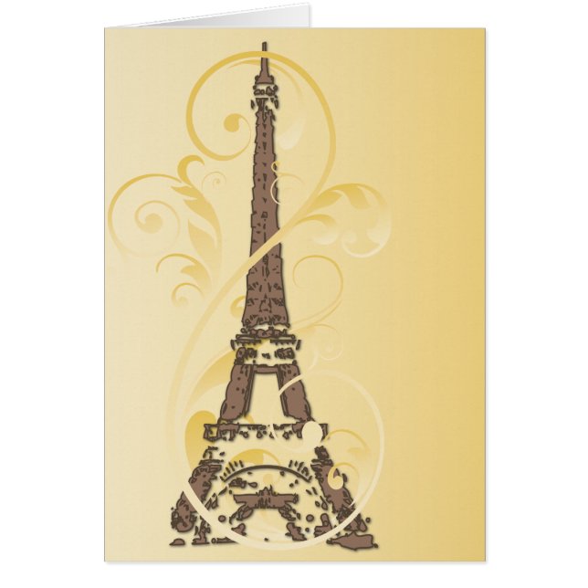 Scrolls and Eiffel Tower (Front)