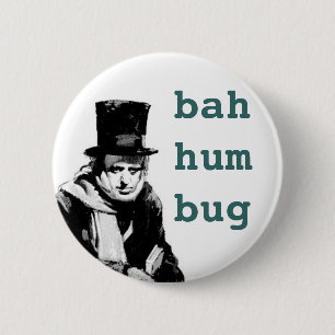 scrooge, 2 inch round button