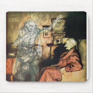 Scrooge and The Ghost of Marley Mouse Pad