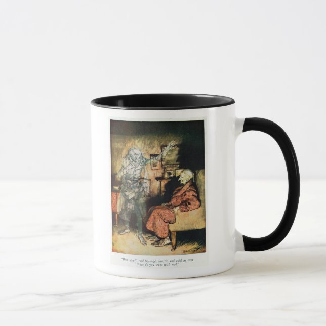 Scrooge and The Ghost of Marley Mug (Right)