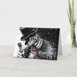 Scrooge Holiday Card