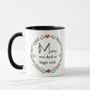 Scrooge Jacob Marley Dickens A Christmas Carol  Mug