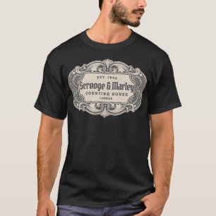 Scrooge Marley Counting House London Est 1843 T-Shirt