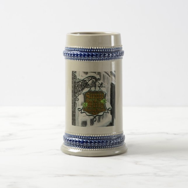 Scrooge&MarleySignScene Beer Stein (Center)