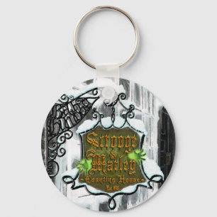 Scrooge&MarleySignScene Keychain