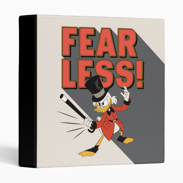 Scrooge McDuck | Fearless! Binder (Front/Spine)