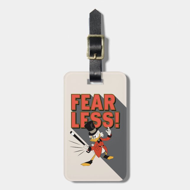 Scrooge McDuck | Fearless! Luggage Tag (Front Vertical)