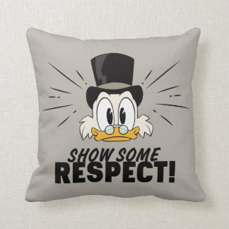 Scrooge McDuck | Show Some Respect! Throw Pillow