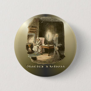 Scrooge of Christmas - A Christmas Carol 2 Inch Round Button