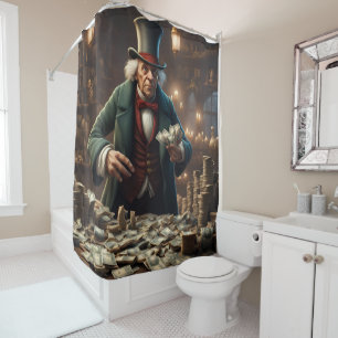 Scrooge Shower Curtain