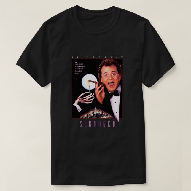 Scrooged - Bill Murray  Classic T-Shirt (Design Front)