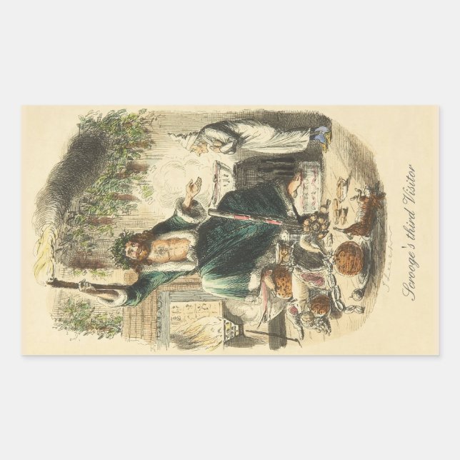 Scrooge's Troisième Autocollant Visiteur (Devant)