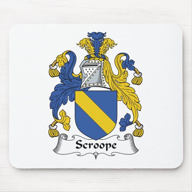 Scroope Family Crest Mouse Pad (Front)