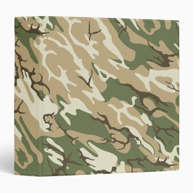 Scrub Camo Binder (Front/Spine)