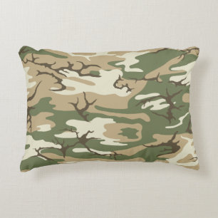 Scrub Camo Decorative Pillow
