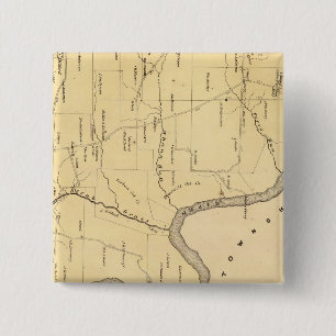 Scrub Grass Township 2 Inch Square Button