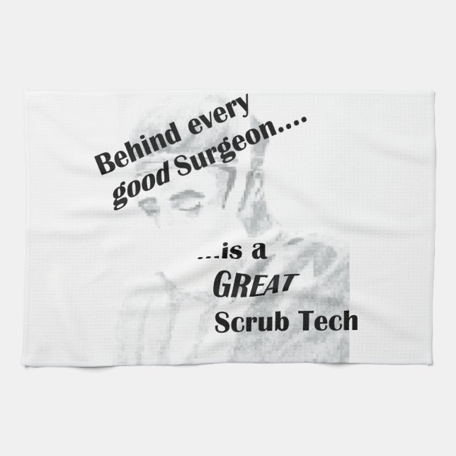 Scrub Tech Kitchen Towel (Horizontal)