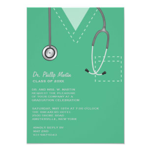 dr graduation invitations zazzle ca