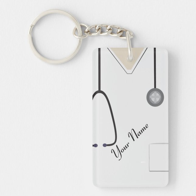 Scrubs Médicales Infirmier docteur Steth Acrylique (Devant)