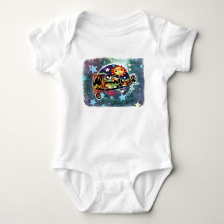 ScruffyMug Original Design Baby Bodysuit