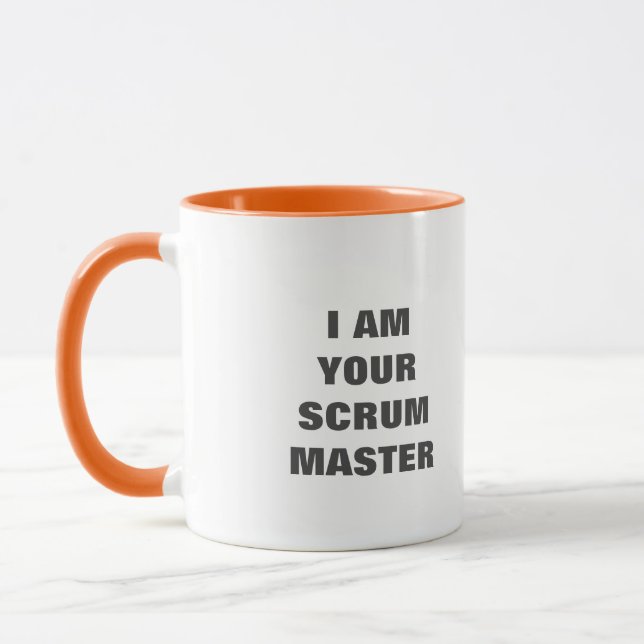 Scrum master agile mug (Left)