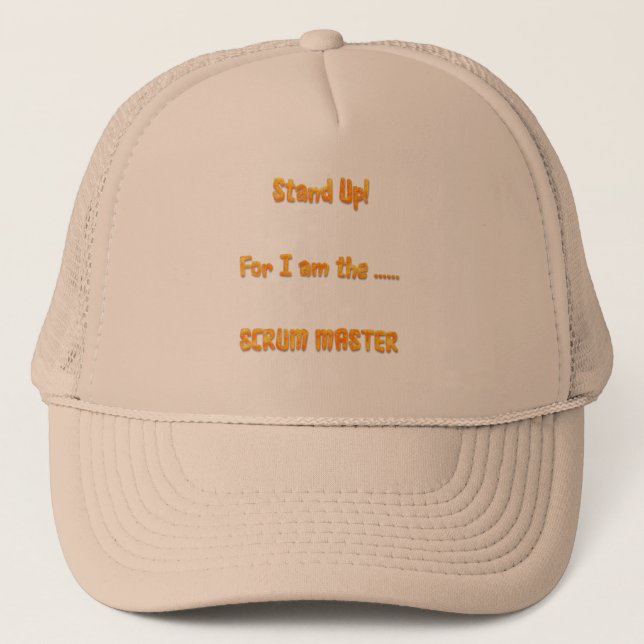 Scrum Master Cap (Front)