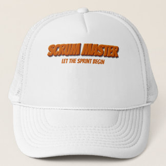 Scrum Master Let the Sprint Begin Trucker Hat