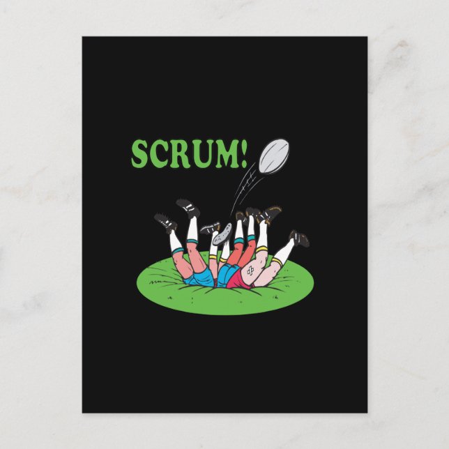 Scrum Postcard (Front)