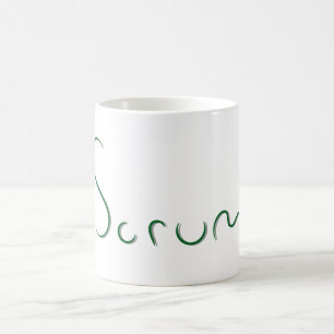 Scrum Texte Café Mug