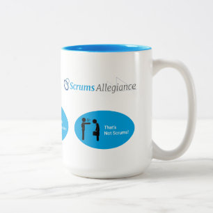 Scrums Allegiance Caffeine Holster Two-Tone Coffee Mug