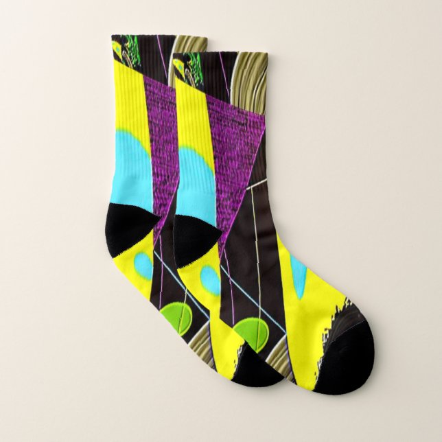 "Scrunchies" All-Over Print Socks (Pair)
