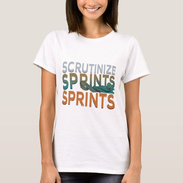 Scrutinize Sprints T-Shirt (Front)