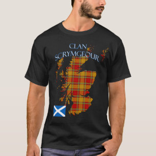 Scrymgeour Scottish Clan Tartan Scotland T-Shirt