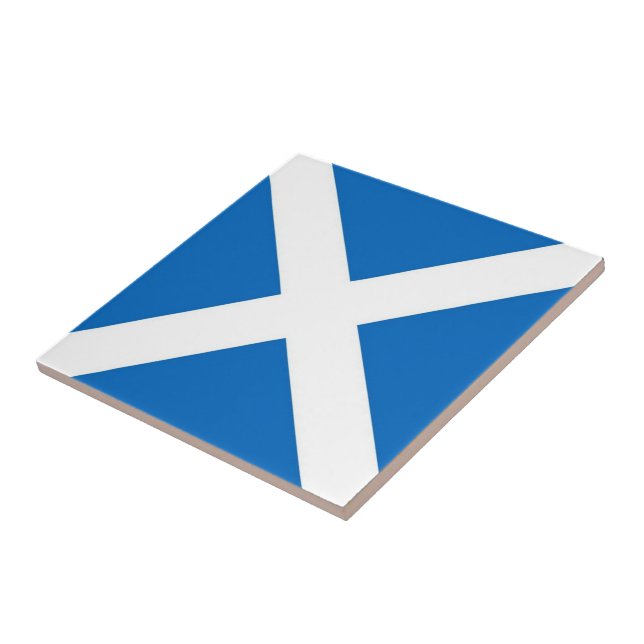 SCT001 FLAG scottish SCOTLAND, Tile (Side)