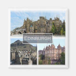 SCT006 EDINBURGH, Scotland, Fridge Magnet