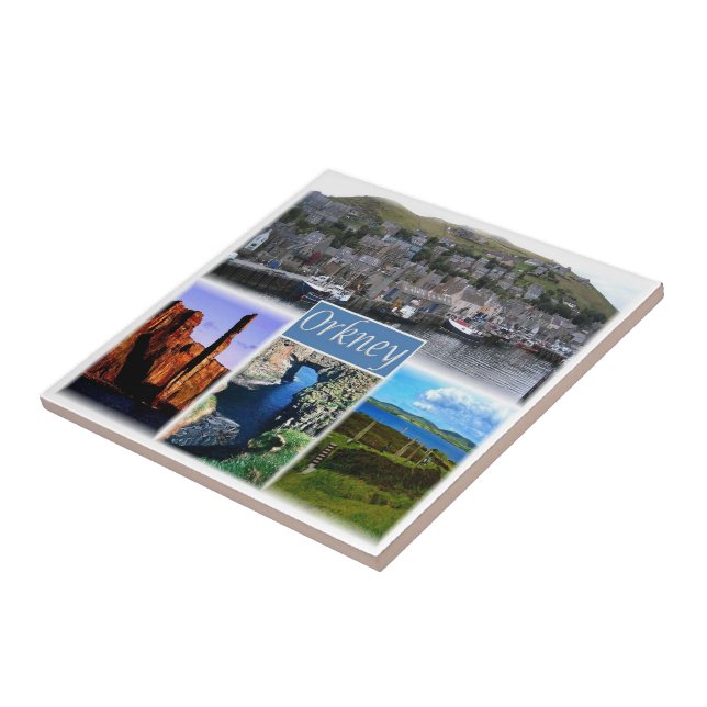 SCT013 ORKNEYS The Orkney Islands Scotland, Tile (Side)