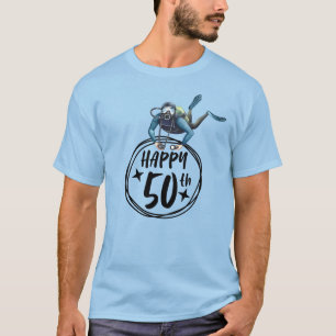 Scuba 50th Birthday  T-Shirt