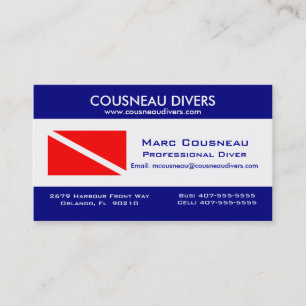 Scuba Business - Personal Card 1