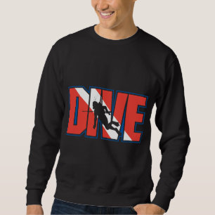 SCUBA Dive Black Sweatshirt