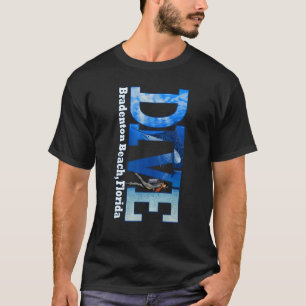 SCUBA DIVE Bradenton Beach Diving Snorkelling T-Shirt