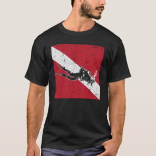 Scuba Dive Flag Scuba For Diver T-Shirt