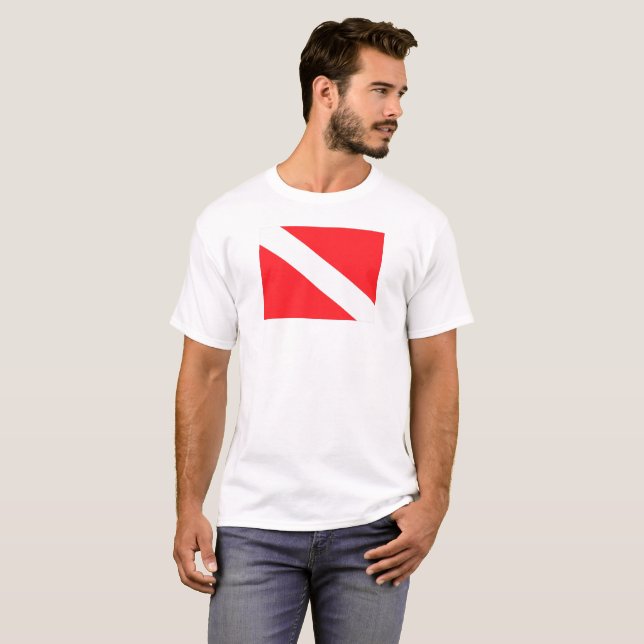 Scuba Dive Flag Shirt (Front Full)