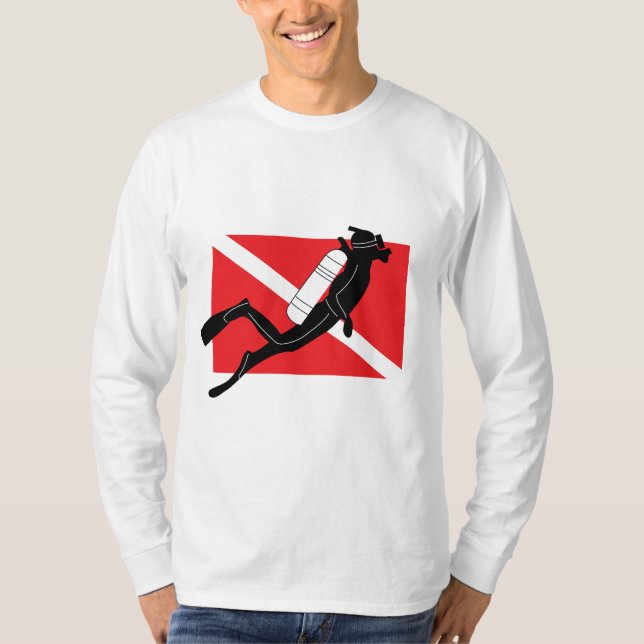 SCUBA Dive Long Sleeve T-Shirt (Front)