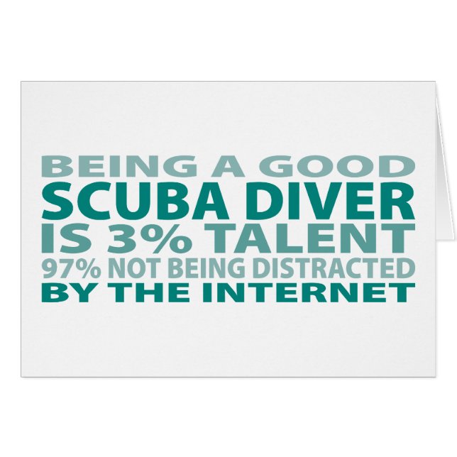 Scuba Diver 3% Talent (Front Horizontal)