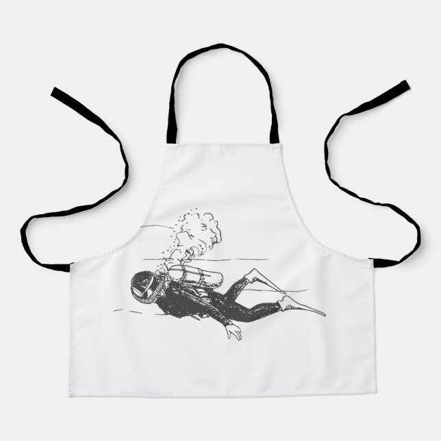 Scuba Diver Apron (Front)
