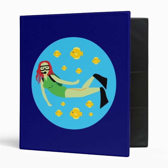 Scuba Diver Binder (Front/Inside)